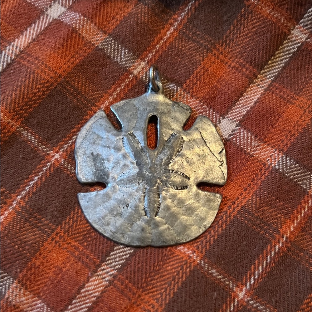 Metzke Pewter Sand Dollar Pendant